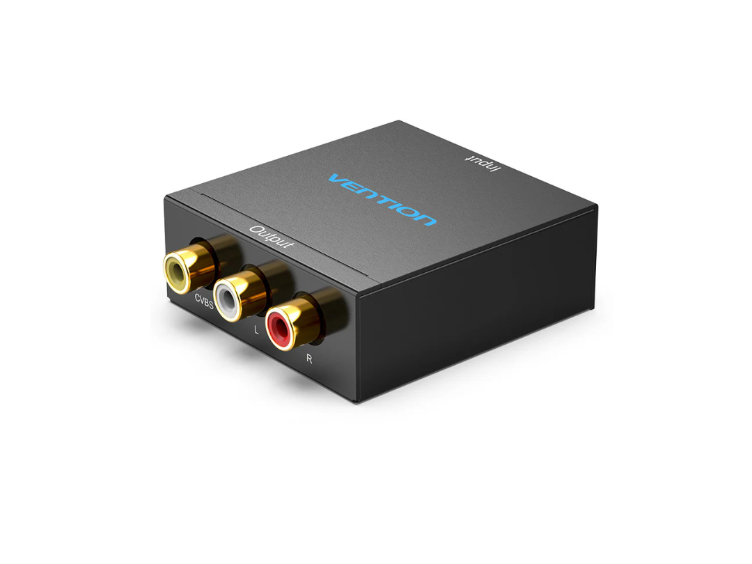 Buy Vention HDMI to RCA Converter - Black Metal in Qatar Buy Vention HDMI to RCA Converter - Black Metal in Qatar